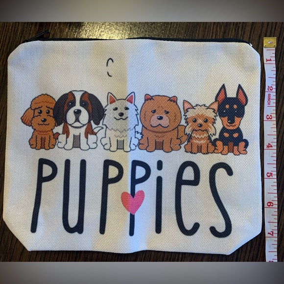 Makeup Bag - Dog Lover -  BTQ - Picture 4 of 6